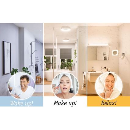 Paulmann 78923 - LED/13W IP44 Dimmbare Deckenleuchte für das Badezimmer AVIAR 230V