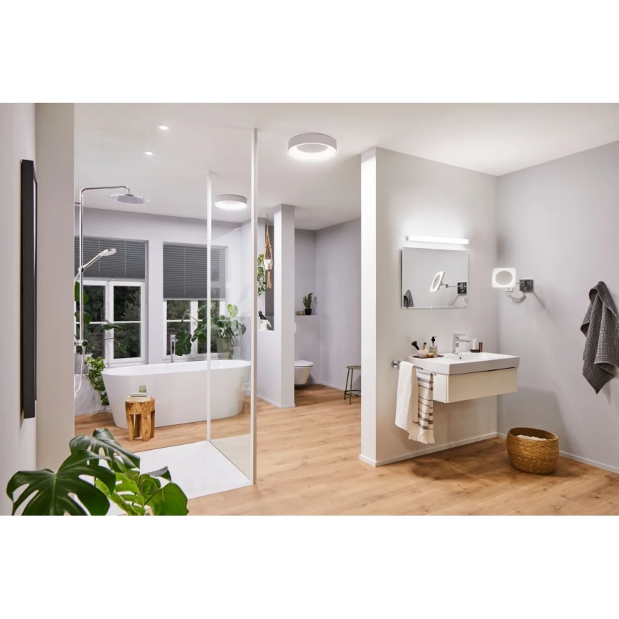 Paulmann 78947 – LED/23W IP44 Badezimmer-Deckenleuchte CASCA 230V