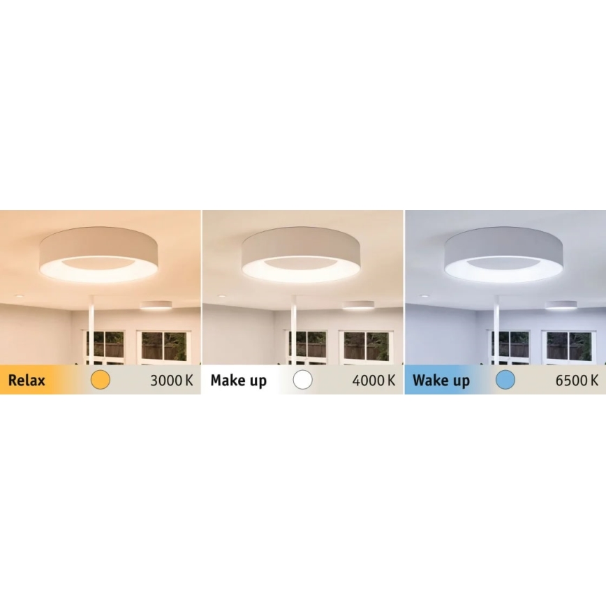 Paulmann 78947 – LED/23W IP44 Badezimmer-Deckenleuchte CASCA 230V