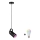 Paulmann 79766 - LED RGBW 1xE27/9W Pendelleuchte an Kabel LAVEA 230V schwarz