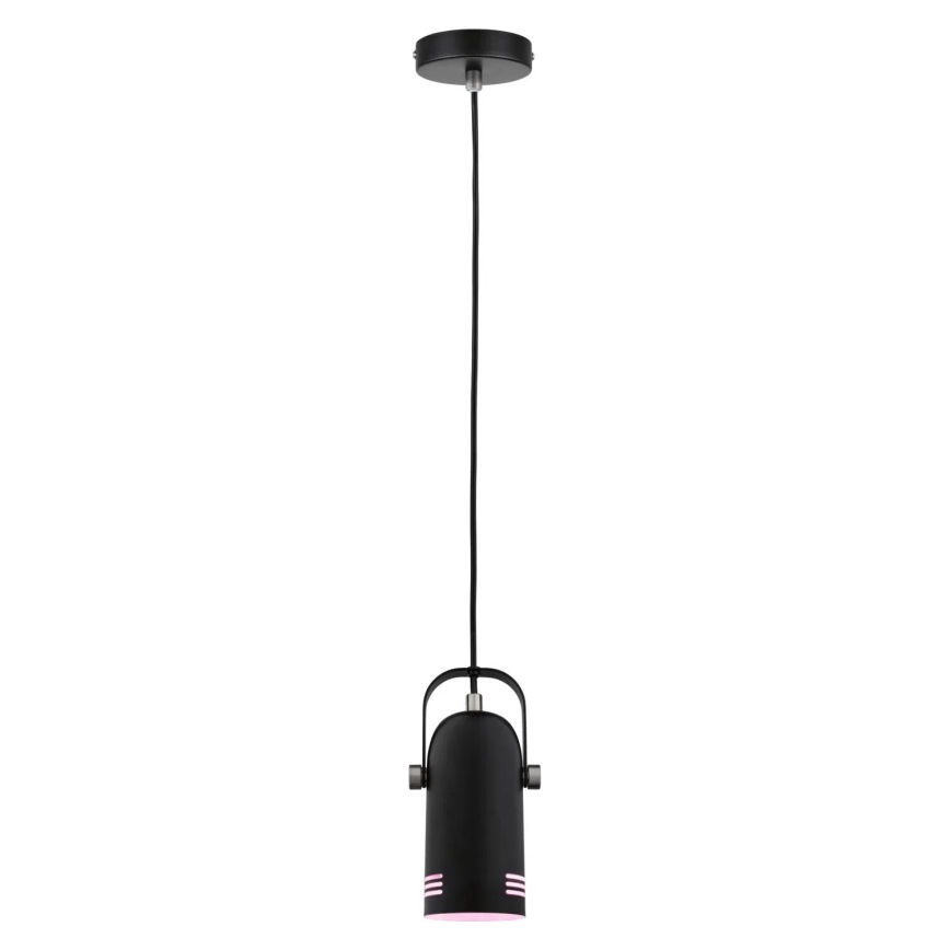 Paulmann 79766 - LED RGBW 1xE27/9W Pendelleuchte an Kabel LAVEA 230V schwarz