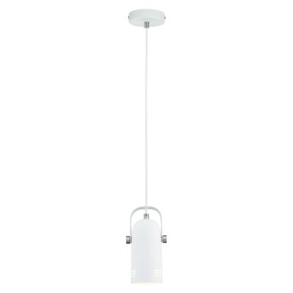 Paulmann 79767 - LED RGBW 1xE27/9W Pendelleuchte an Stahlseil LAVEA 230V weiß