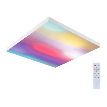 Paulmann 79905 - LED/19W RGBW dimmbare Deckenleuchte VELORA 230V 3000-6500K + Fernbedienung