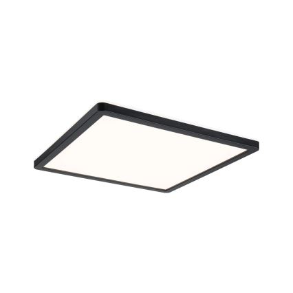 Paulmann 79921 - LED-Panel ATRIA, 16 W, dimmbar, 230 V, 3000 K, 29,3x29,3 cm, schwarz