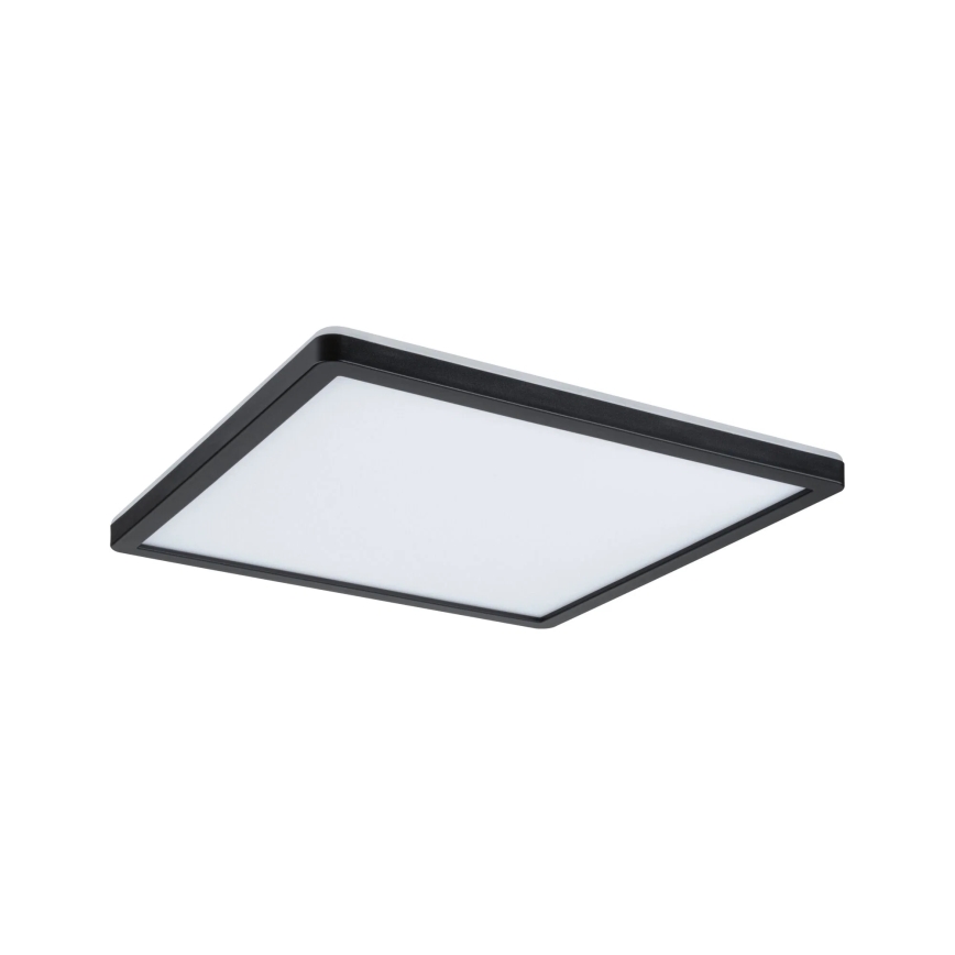 Paulmann 79921 - LED-Panel ATRIA, 16 W, dimmbar, 230 V, 3000 K, 29,3x29,3 cm, schwarz