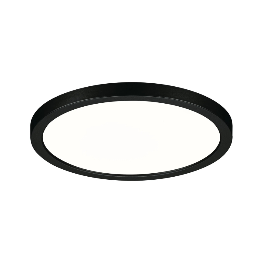 Paulmann 79965 - LED/13W IP44 Dimmbare Badezimmer-Deckeneinbauleuchte AREO 230V Ø 17,5 cm schwarz