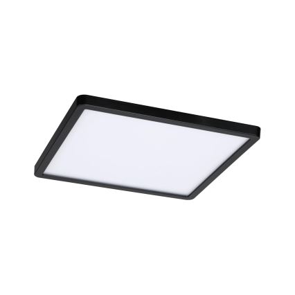 Paulmann 79967 - LED/16W IP44 dimmbare Badezimmer-Einbauleuchte AREO 230V 23x23 cm schwarz