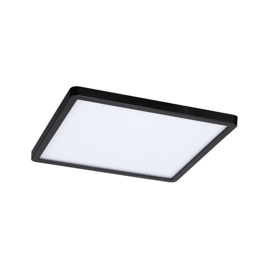 Paulmann 79967 - LED/16W IP44 dimmbare Badezimmer-Einbauleuchte AREO 230V 23x23 cm schwarz