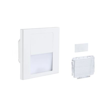 Paulmann 79999 - LED/1W Treppenleuchte TSARO 230V Follow/weiß