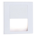 Paulmann 79999 - LED/1W Treppenlicht TSARO 230V Follow/weiß