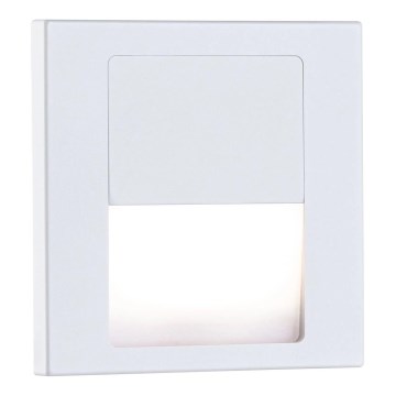 Paulmann 79999 - LED/1W Treppenlicht TSARO 230V Follow/weiß