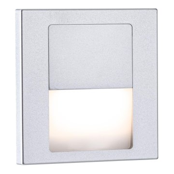 Paulmann 80000 - LED/1W Treppenlicht TSARO 230V Follow/matt Chrom