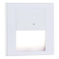 Paulmann 80002 - LED/1W Treppenlicht mit Sensor TSARO 230V Messing/Weiß