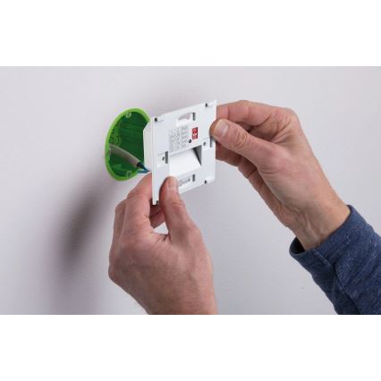 Paulmann 80004 - LED/1W Treppenlicht mit Sensor TSARO 230V Lead/Schwarz