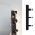 Paulmann 80097 - 3xE14/40W IP44 Badezimmer-Spiegelbeleuchtung REGULA 230V schwarz