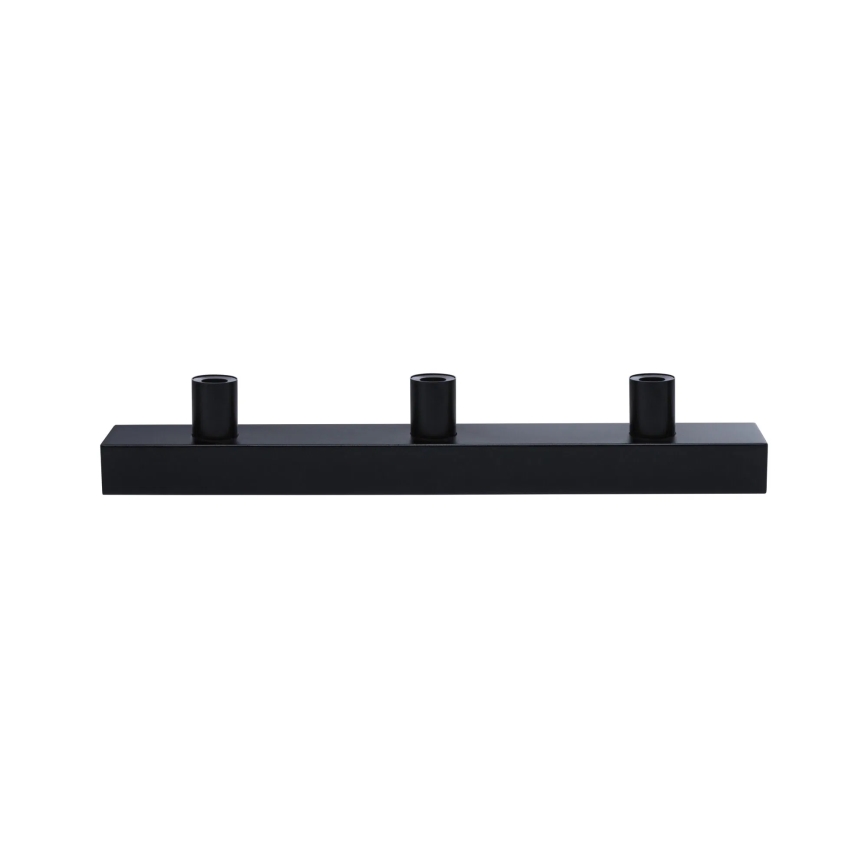 Paulmann 80097 - 3xE14/40W IP44 Badezimmer-Spiegelbeleuchtung REGULA 230V schwarz