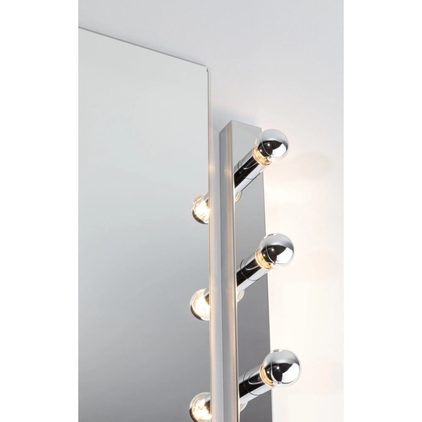 Paulmann 80098 - 4xE14/40W IP44 Badezimmer-Spiegelbeleuchtung REGULA 230V glänzendes Chrom