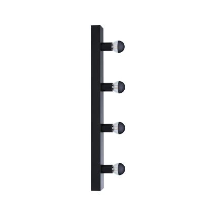 Paulmann 80099 - 4xE14/40W IP44 Badezimmer-Spiegelbeleuchtung REGULA 230V schwarz