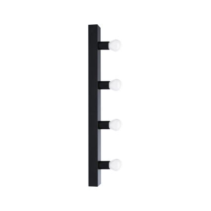 Paulmann 80099 - 4xE14/40W IP44 Badezimmer-Spiegelbeleuchtung REGULA 230V schwarz