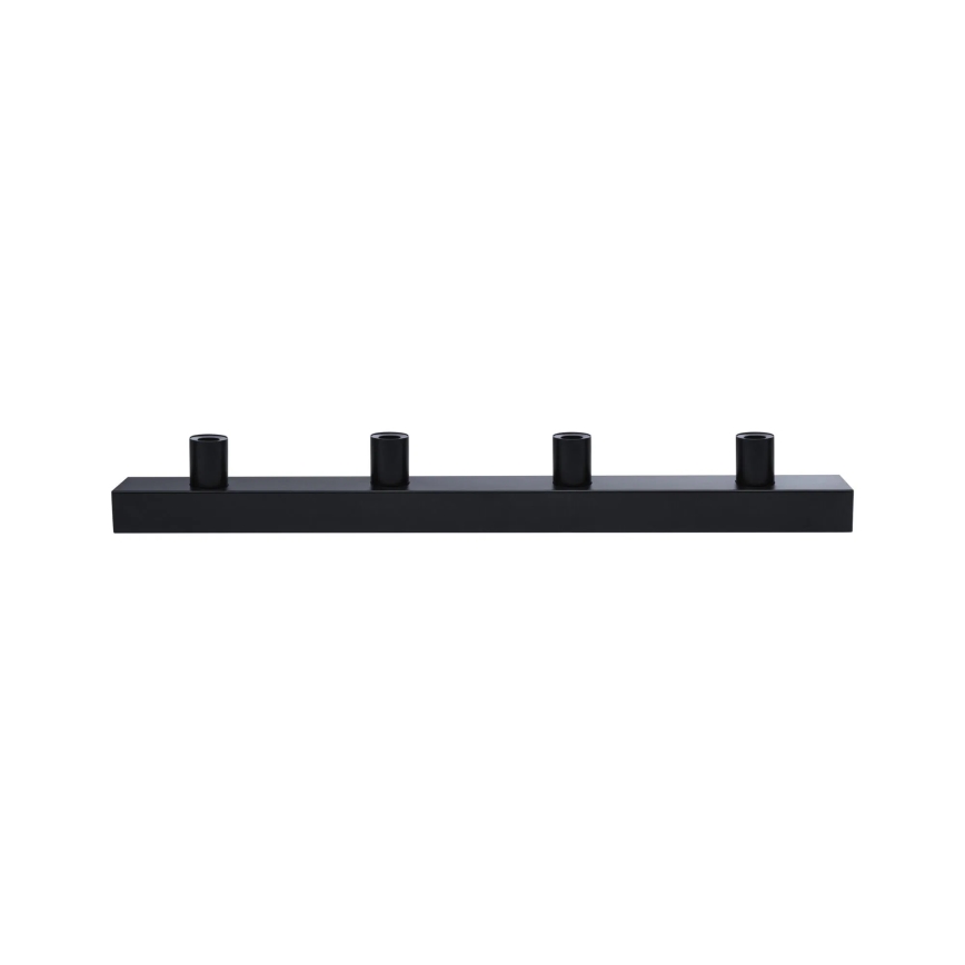 Paulmann 80099 - 4xE14/40W IP44 Badezimmer-Spiegelbeleuchtung REGULA 230V schwarz