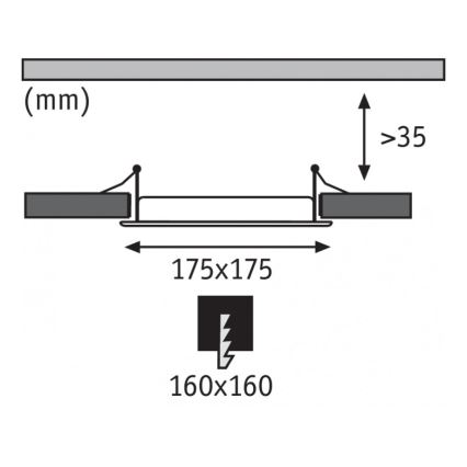 Paulmann 92041 - LED/11W Dimm-Paneel PREMIUM LINE 230V