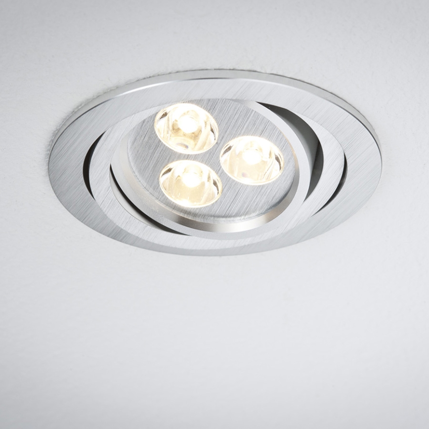 Paulmann 92530 - SET 3x LED Einbauleuchte PREMIUM LINE 3xLED/3W/230V