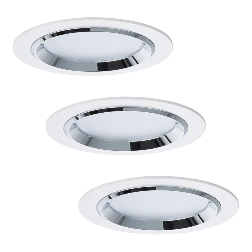 Paulmann 92693 - SET 3xLED/8W dimmbar Einbaubeleuchtung PREMIUM LINE 230/