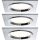 Paulmann 92696 - SET 3xLED/8W Dimmbare Einbauleuchte DICE 230V