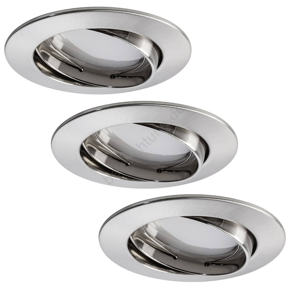Paulmann 927.78 - SET 3x LED/6,8W Badezimmereinbauleuchte COIN 230V
