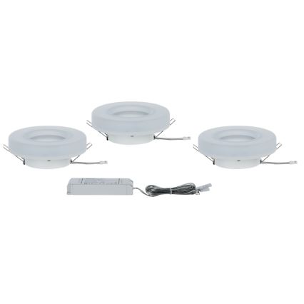 Paulmann 92704 - SET 3xLED/5,5W Deckeneinbauleuchte BAGEL 230V