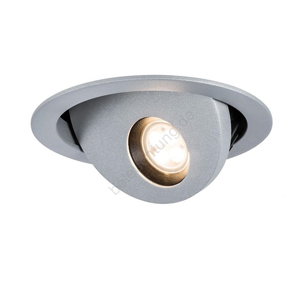 Paulmann 92730 - LED Dimmbare Badezimmer Einbauleuchte OSTRA LED/8,7W