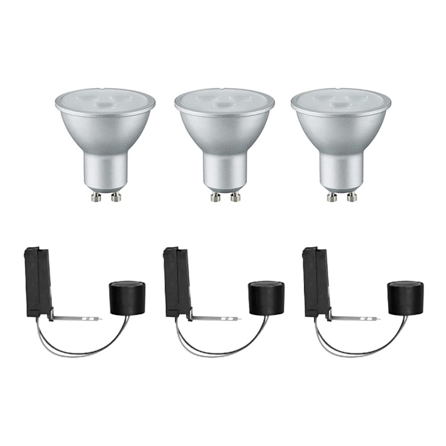 Paulmann 92794 - SET 3x LED Glühlampe mit Fassung 2Easy basic set 3xGU10/3,5W/230V