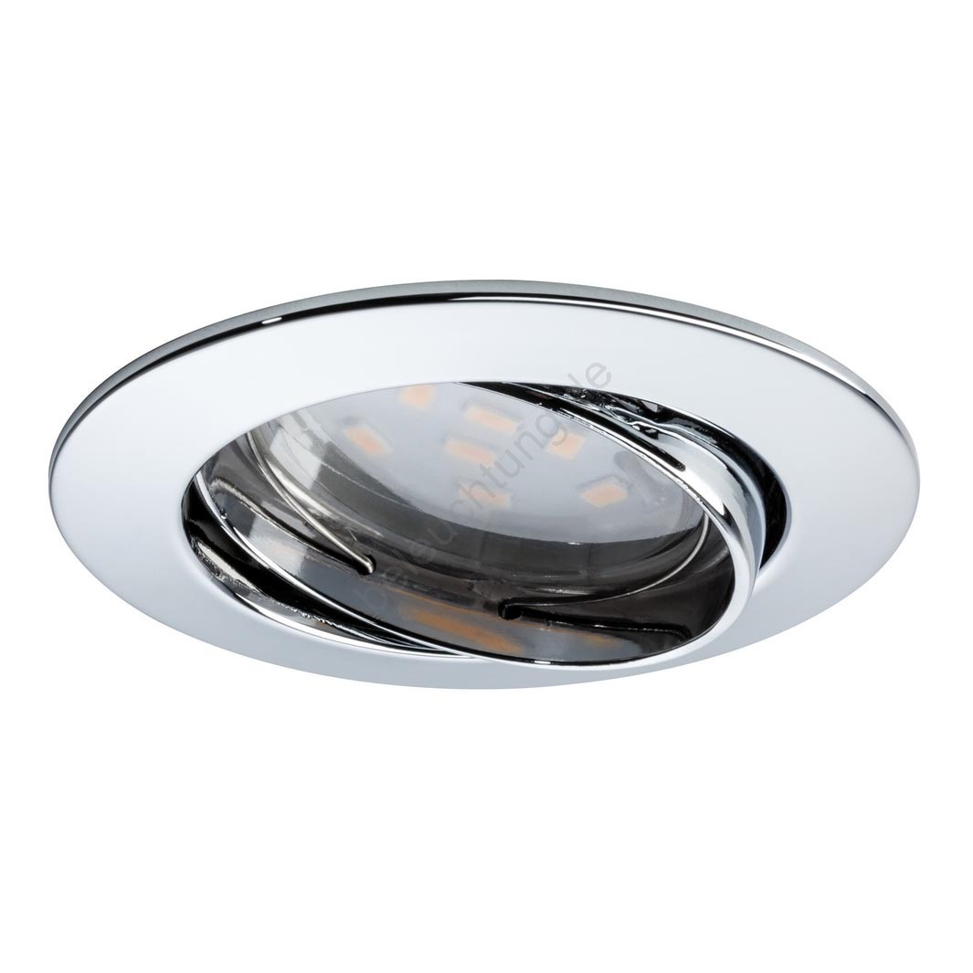 Paulmann 92820 - LED/7W Dimmbare Badezimmer Einbauleuchte COIN 230V