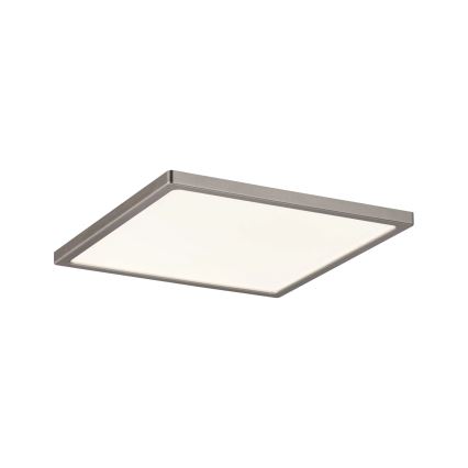 Paulmann 92939 - LED/11W IP44 Dimmbarer Badezimmer-Einbaustrahler AREO 230V 18x18 cm matt-chrom