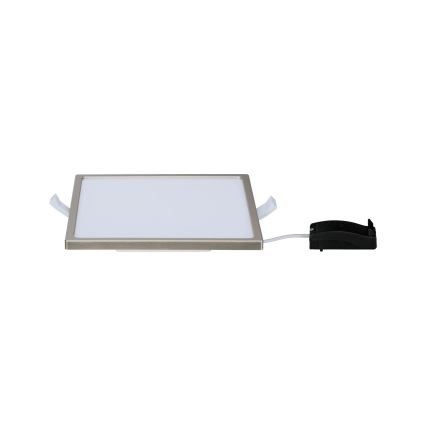 Paulmann 92939 - LED/11W IP44 Dimmbarer Badezimmer-Einbaustrahler AREO 230V 18x18 cm matt-chrom