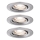Paulmann 92973 - SET 3xLED/4,2W IP23 Dimmbare Badezimmerleuchte COIN 230V