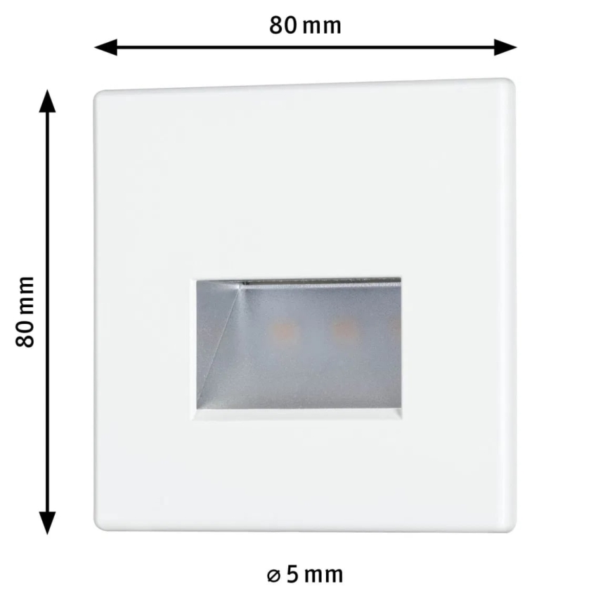 Paulmann 93093 - LED/1,2W Treppenlicht EDGE 230V