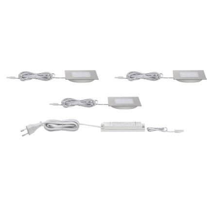 Paulmann 93558 - SET 3x LED/3,6W Einbauleuchte 230V
