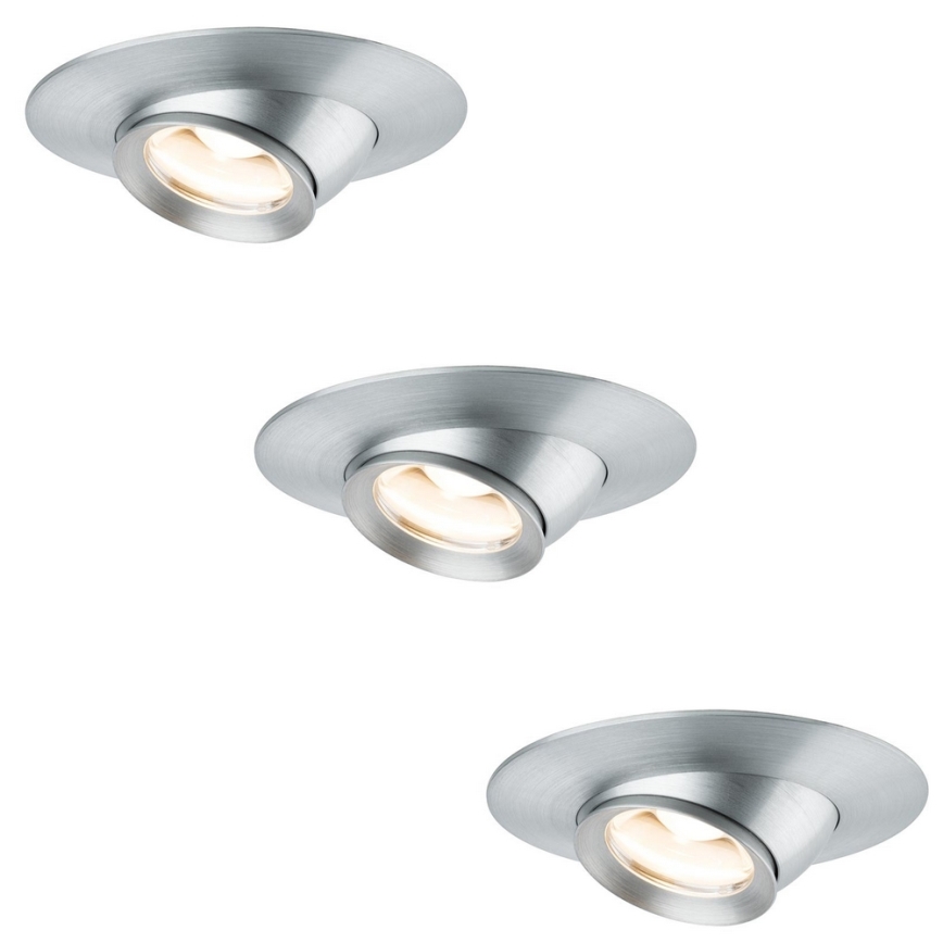 Paulmann 93579 - SET 3xLED Einbauleuchte 3xLED/3,8W/230/12V