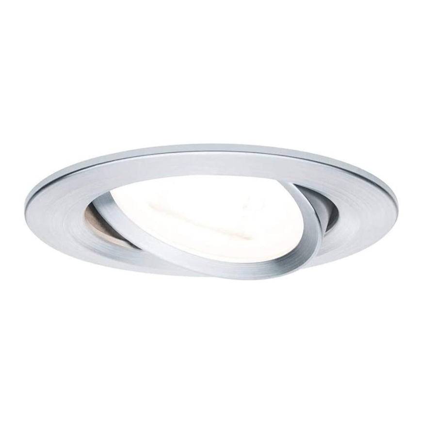 Paulmann 93602 - LED GU10/7W IP23 Dimmbare Badeinbauleuchte NOVA 230V