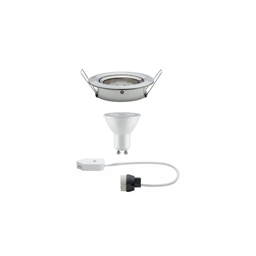 Paulmann 93603 - LED-GU10/7W IP23 Dimmbare Badeinbauleuchte NOVA 230V