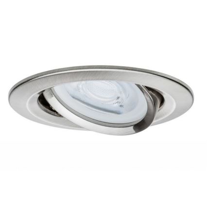 Paulmann 93607 - SET 3x LED GU10/7W IP23 dimmbare Badezimmerleuchte NOVA 230V