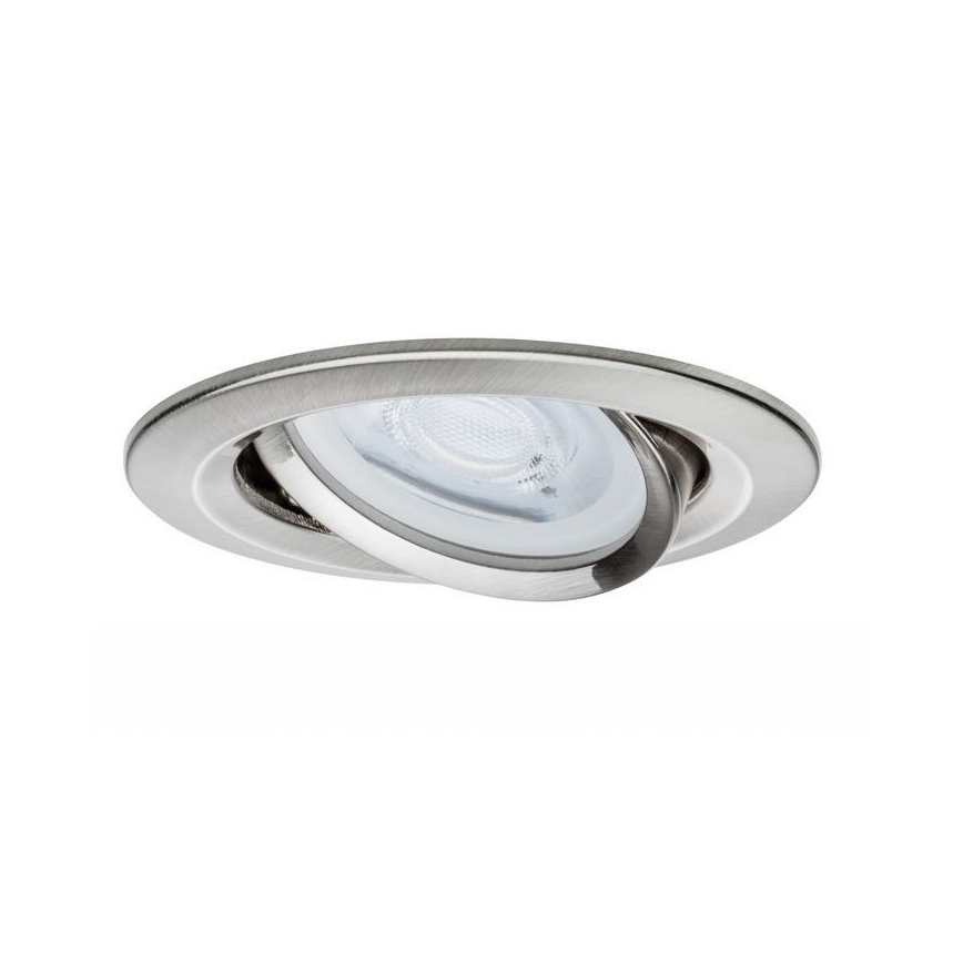Paulmann 93607 - SET 3x LED GU10/7W IP23 dimmbare Badezimmerleuchte NOVA 230V