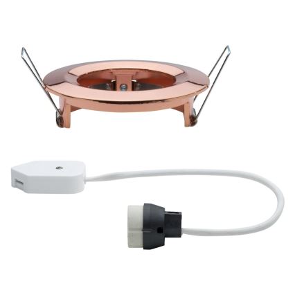Paulmann 93634 - Badezimmer Einbauleuchte NOVA 1xGU10/35W/230V rosegold