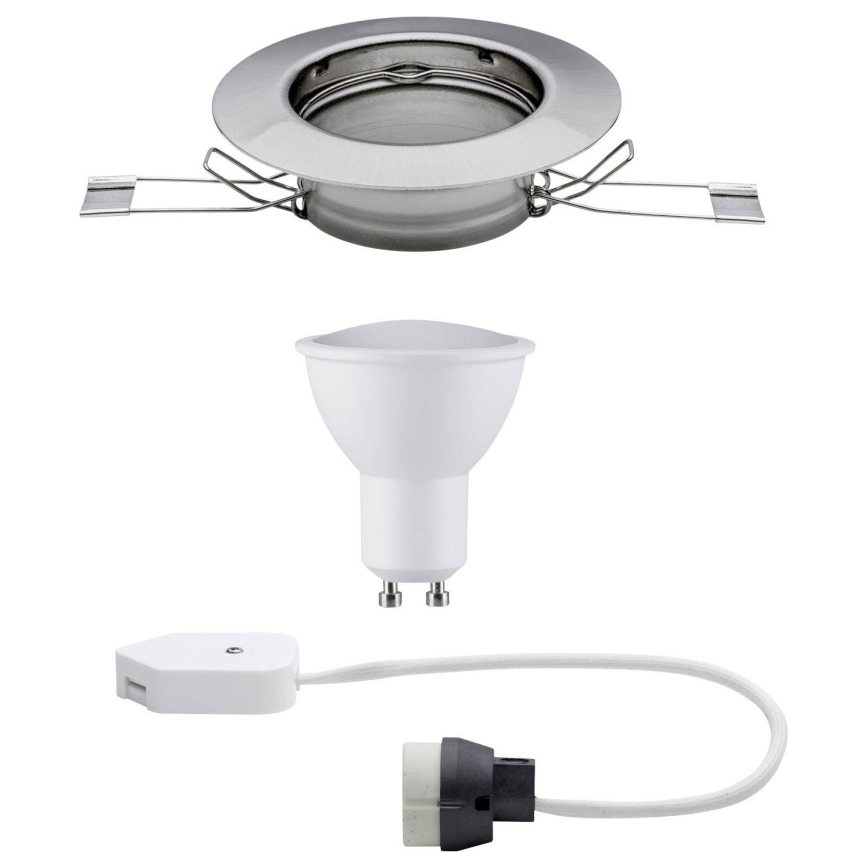 Paulmann 93659 - LED GU10/4,5W Einbaubeleuchtung COIN 230V