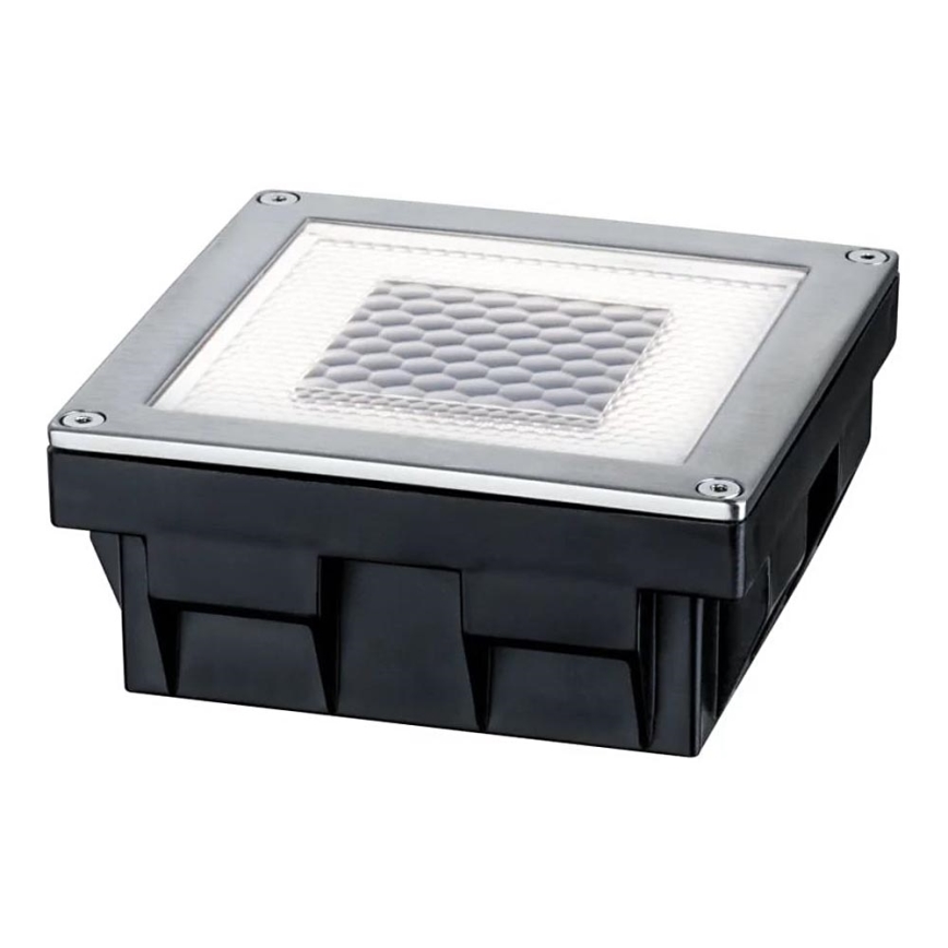 Paulmann 93774 - LED/0,24W IP67 Solarleuchte für Einfahrten CUBE 1,2V 1200 mAh