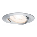Paulmann 93946 - 1xLED/6,8W IP23 Dimmbare Einbauleuchte COIN 230V
