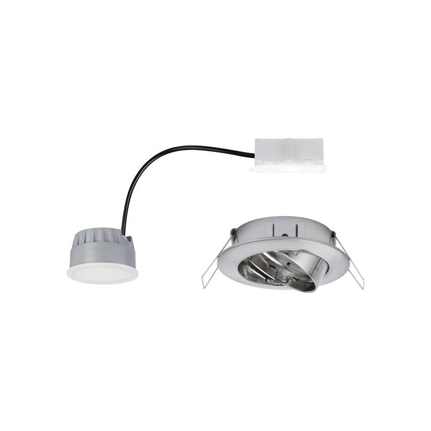 Paulmann 93963 - LED/7W IP23 Deckenleuchte für Badezimmer dimmbar COIN 230V