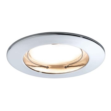 Paulmann 93965 - LED/7W Dimmbares Badezimmerleuchte COIN 230V