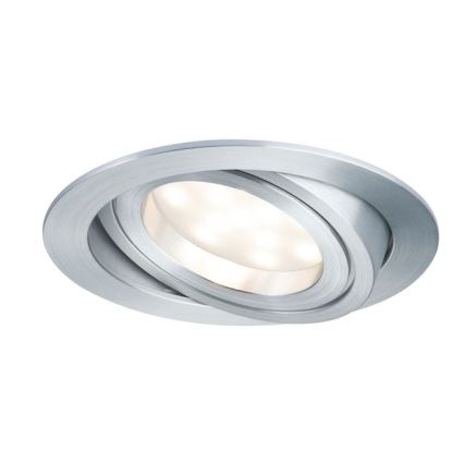 Paulmann 93970 - SET 3x LED/7W IP23 Badezimmer-Einbauleuchte COIN 230V